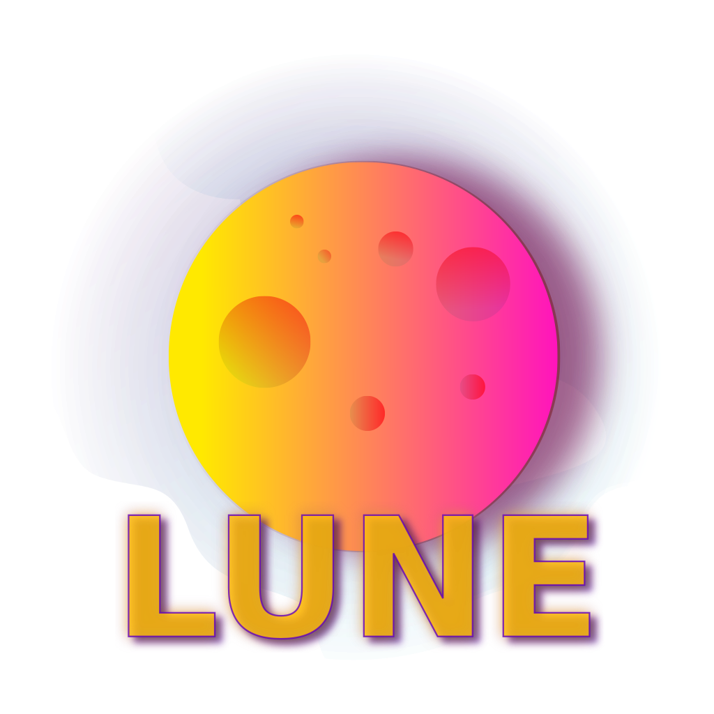 Logo LUNE - plateforme intelligente DANE Nancy-Metz planete