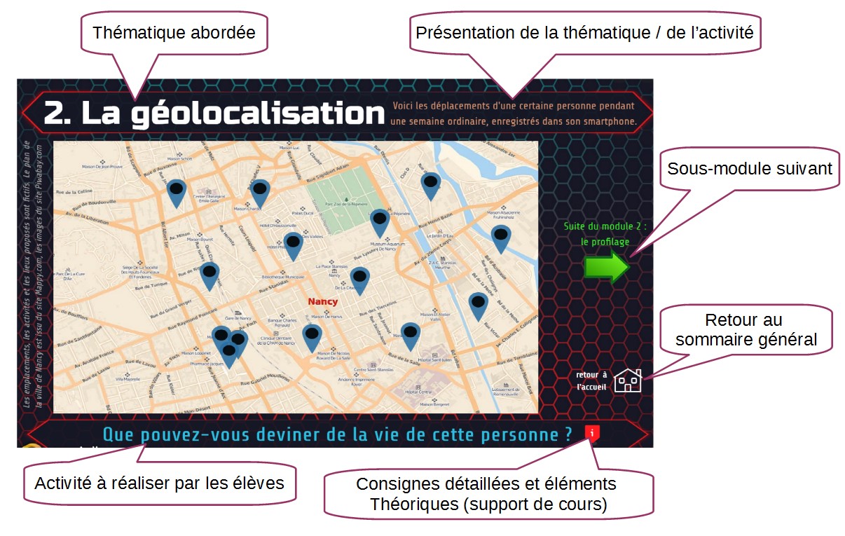 DANE Nancy-Metz données personnelles et big data : parcours de formation cycle 4