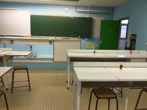 DANE Nancy-Metz aménagement de salles flexibles au lycée kastler de stenay